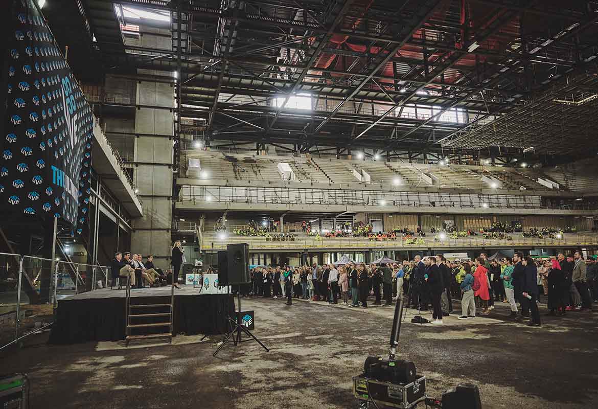 Co op Live Celebrates topping Out With Exclusive Event BAM BAM News